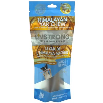 LIVSTRONG Himalayan Yak Cheese Infused with Pnut Butter &amp; Honey Dog Trt 105gm