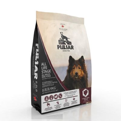 Pulsar Grain Free Turkey Formula for Dogs 4 kg (8.8 lbs)
