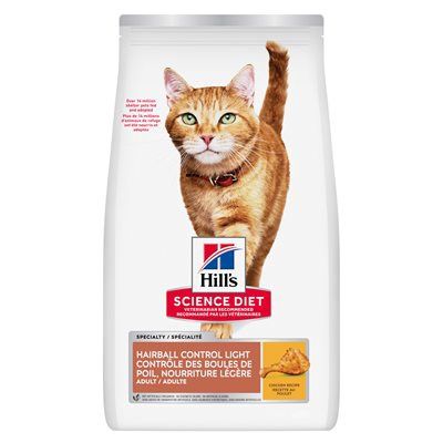 Hill&#39;s Science Diet Hairball Control Cat Chicken 7LB