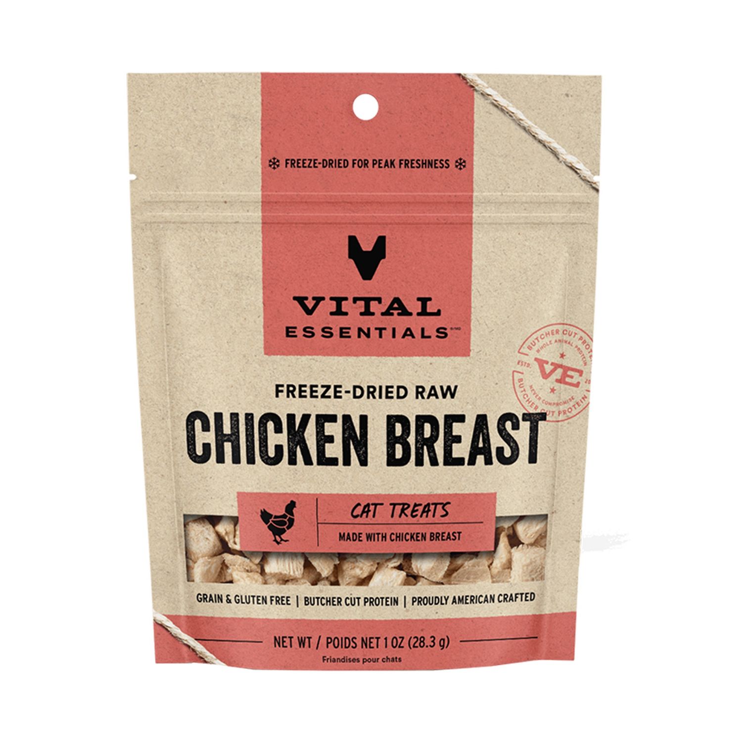 Vital Essentials® FreezeDried Chicken Brst Cat Trts 1 oz