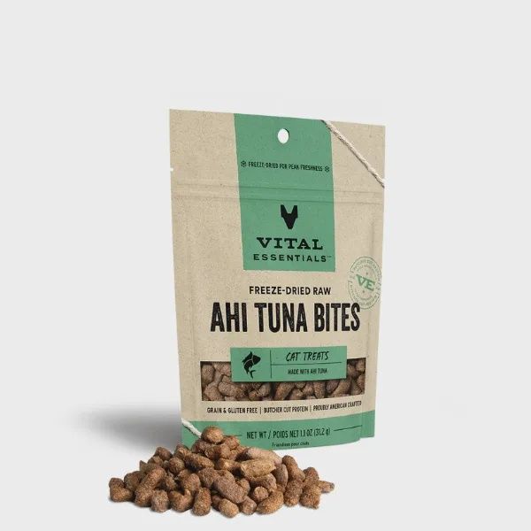 Vital Essentials® FreezeDried Ahi Tuna Bites Cat Trts 1.1 oz