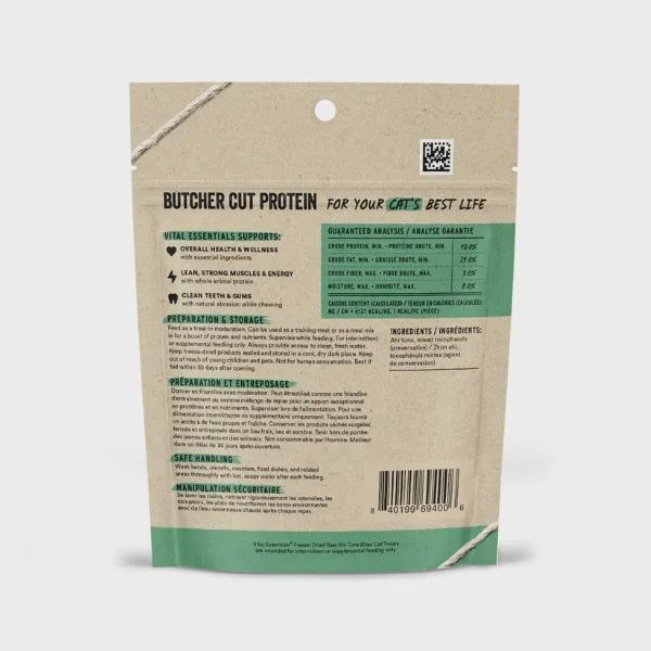 Vital Essentials® FreezeDried Ahi Tuna Bites Cat Trts 1.1 oz