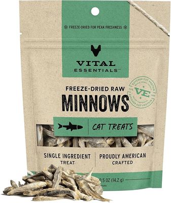 Vital Essentials® FreezeDried Minnows Cat Trts 0.5 oz
