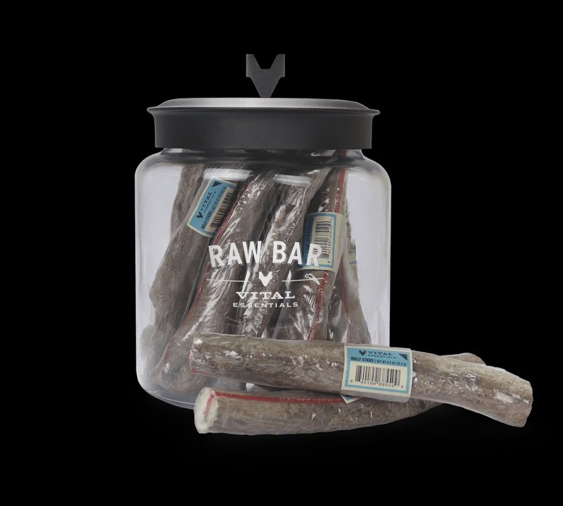 Vital Essentials® RAW BAR FreezeDried Raw Bully Sticks Dog Snacks (1 ct)