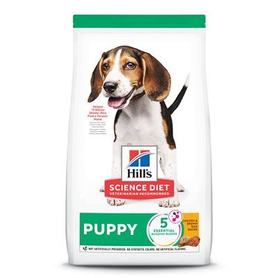 Hill&#39;s Science Diet Puppy Chicken &amp; Brown Rice 4.5LB