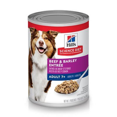 Hill&#39;s Science Diet Senior 7+ Dog Beef &amp; Barley Entrée