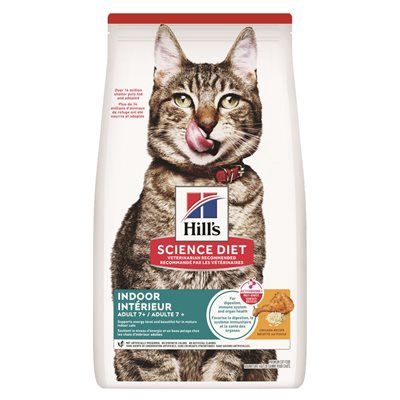 Hill&#39;s Science Diet Senior 7+ Indoor Cat Chicken 3.5LB