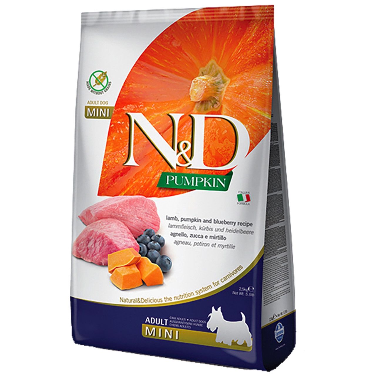Farmina Pumpkin Lamb Blueberry Mini Dog 2.5kg