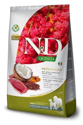 Farmina Quinoa Duck Skin &amp; Coat Med/Maxi Dog 7kg