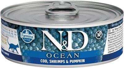 Farmina Rawcan Cat Ocean Cod Shrimp &amp; Pumpkin Cat 1x2.8oz