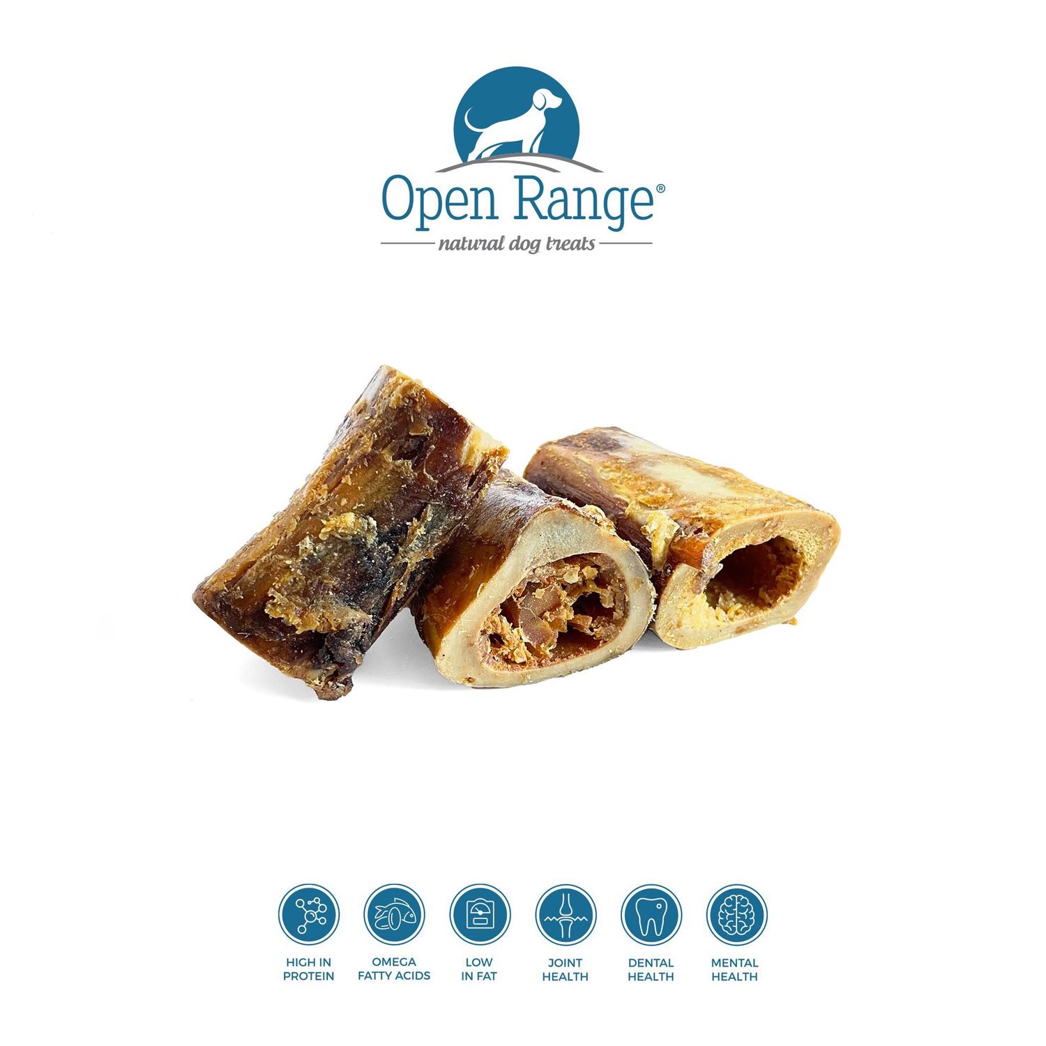 Open Range 3&quot; cured Bone Marrow