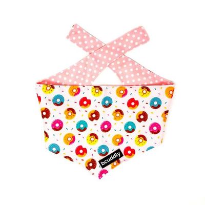 bcuddly reversible bandana- Blush pink-LG