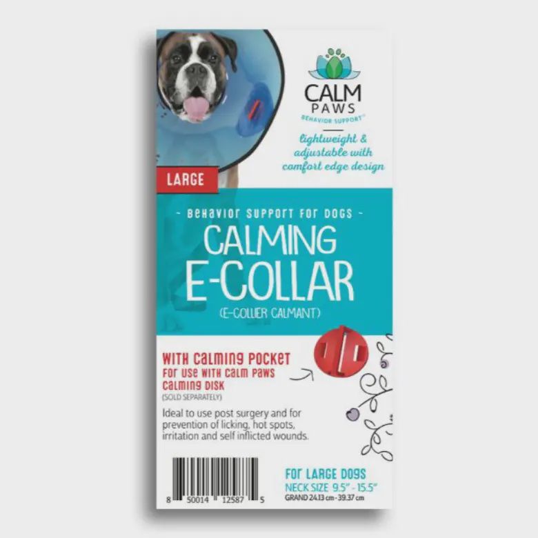 Acorn Pet Products Calm Paws Behavior Support™ E-Collar Large