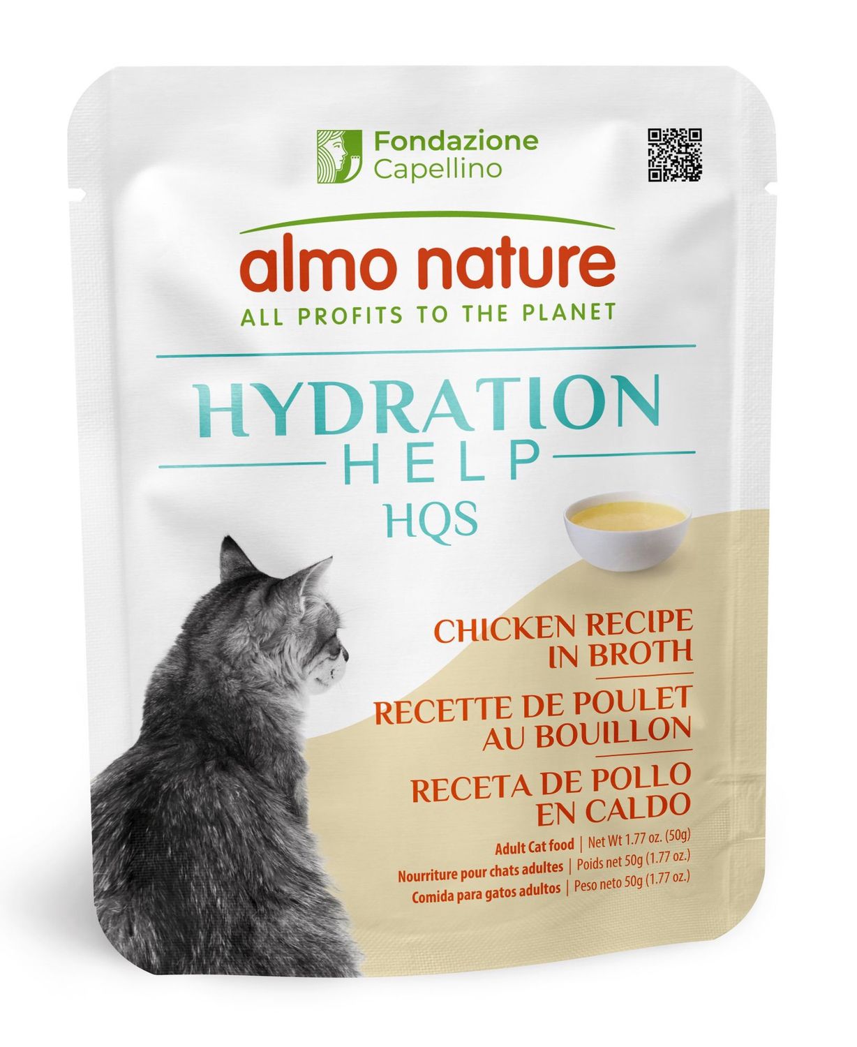 Almo Nature HQS Chicken Recipe in Broth 50gm