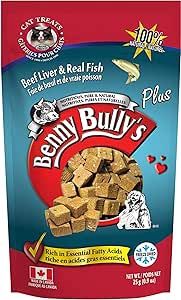 Benny Bully Beef Liver &amp; Real Fish 25G