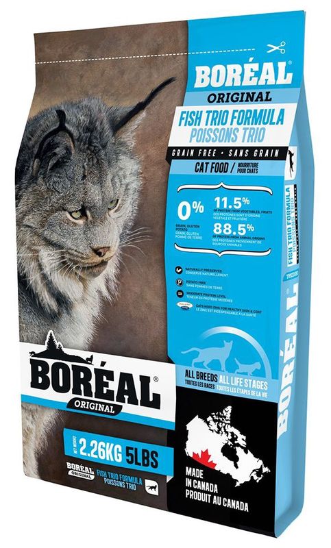 Boreal Cat Original Fish Trio 2.26kg