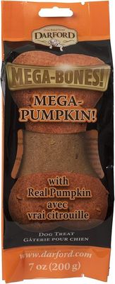 Darford® Mega Bones Pumpkin Flavored Dog Treat (10 Count)