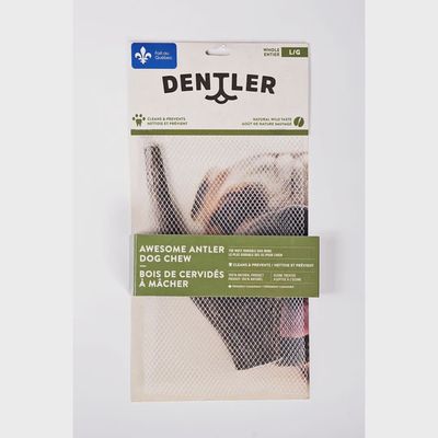 Dentler Antler Dog Chews Whole Natural Large Dog 1pc