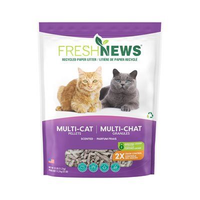 Fresh News® MultiCat Pellet Litter 25 lb