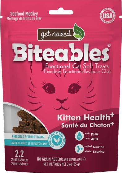 NPIC Get Naked Biteables - Kitten Health Plus 3oz
