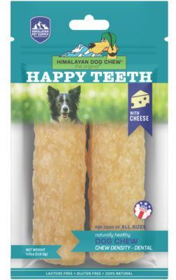 Himalayan Dog Chew Happy Teeth Cheese