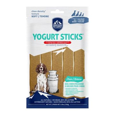 Himalayan Pet Supply Yogurt Sticks Plain 4.8OZ