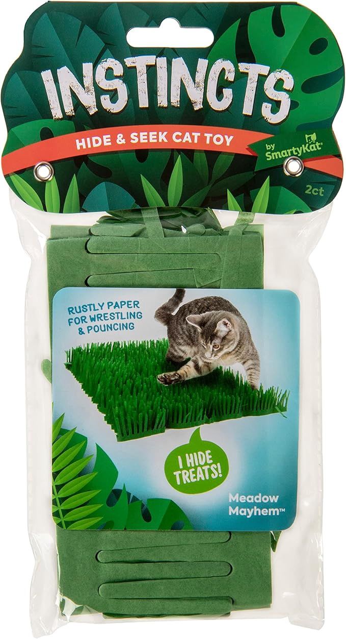 Instinct Mdow Mayhem \ Paper Grass Cat Mat 2pk