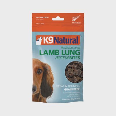 K9 Natural™ Lamb Lung Protein Bites Dog Treat 50 gm
