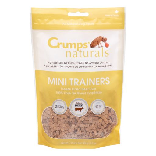 Mini Trainers Freeze Dried Beef Liver 4.4 Oz