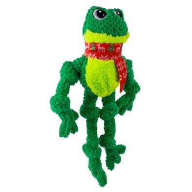 Kong® HOLIDAY Knots Frog Large/X-Large Dog Toy