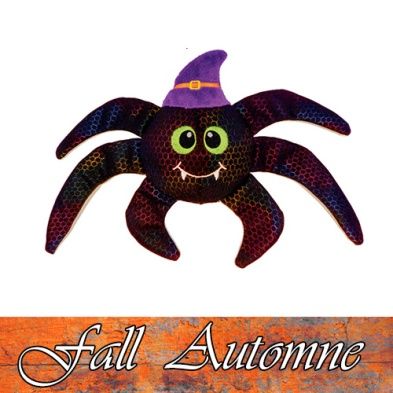 Kong® HALLOWEEN Shakers Shimmy Spider Medium Dog Toy