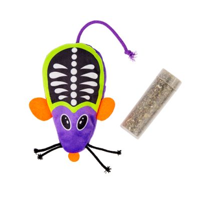 Kong® HALLOWEEN Refillables Skeleton Mouse Cat Toy