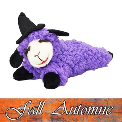 Multipet™ HALLOWEEN Lamb Chop® Witch 6" Dog Toy