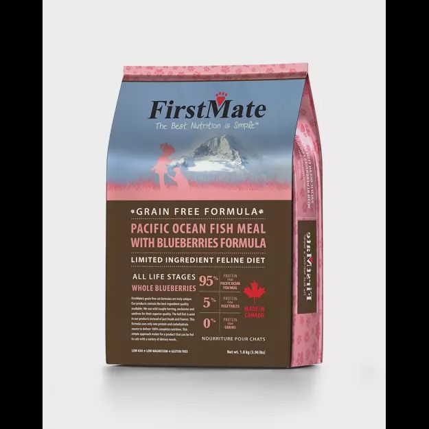 FirstMate Grain Free LID Ocean Fish &amp; Blueberry Cat 1.8 kg