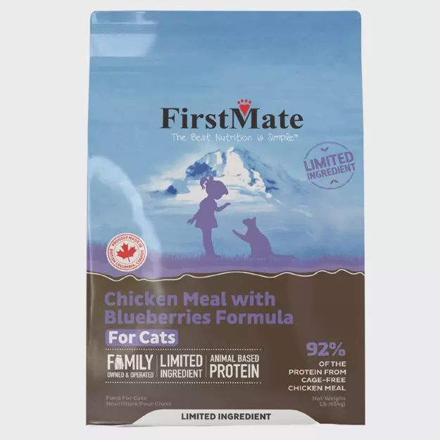 FirstMate Grain Free LID Chicken with Blueberries Cat Food Trial 454g