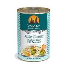 WERUVA Funky Chunky Chicken Soup with Pumpkin Canned Dog Food, 14 oz (400 g)