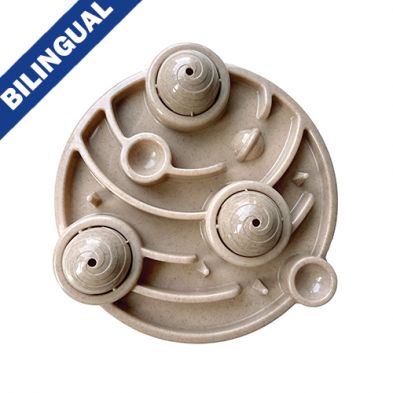 foufouBRANDS™ fouFIT Interactive Slow Feeder Orbit