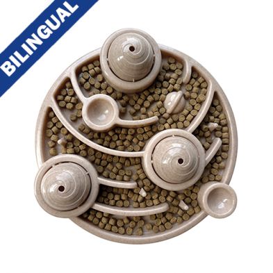 foufouBRANDS™ fouFIT Interactive Slow Feeder Orbit