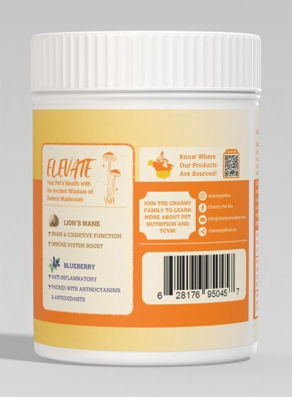 Charmy Mushroom Bone Broth - Lion&#39;s Mane &amp; Blueberry 70g