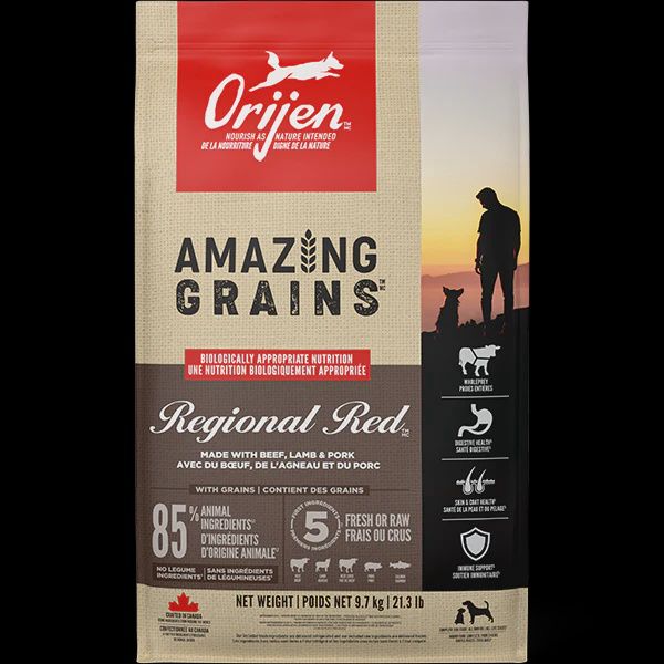 Orijen Dog Amazing Grains Regional Red