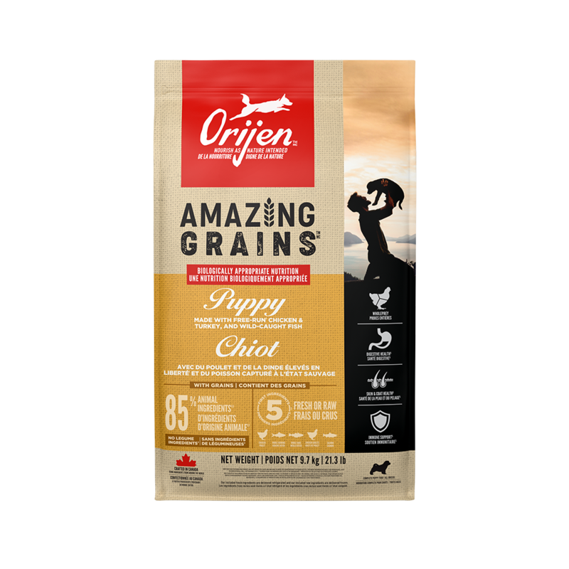 Champion - Orijen - Puppy Amazing Grains 21.3lb