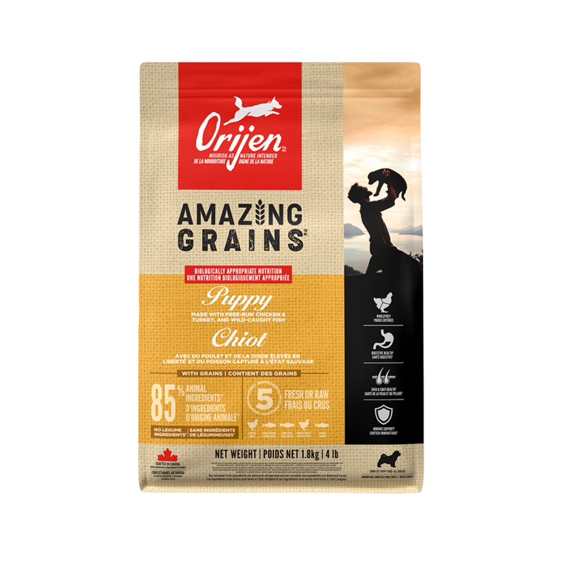 Champion - Orijen - Puppy Amazing Grains 4lb
