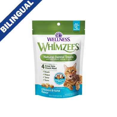 Whimzees® by Wellness® Natural Dental Treats Chicken &amp; Tuna Flavor For Cats 4.5oz