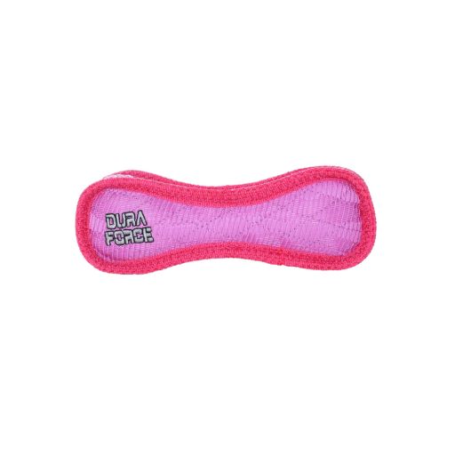 DuraForce® - Junior Bone - Durable Woven Fiber - Squeakers - Multiple Layers. Made Durable  Strong &amp; Tough. Interactive Play (Tug  Toss &amp; Fetch). Machine Washable &amp; Floats