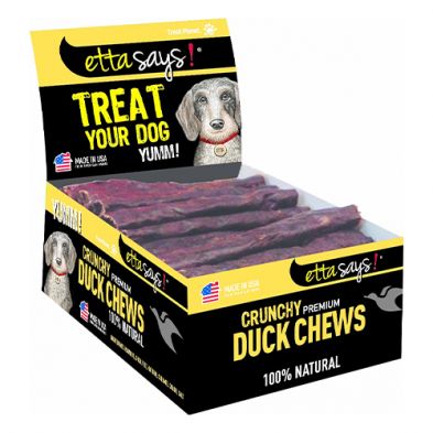 Etta Says!® Crunchy Premium Duck Chews Dog Treat 4