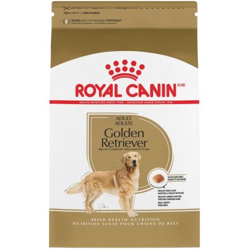 Royal Canin Breed Health Nutrition Golden Retriever Adult Dry Dog Food - 30 Lb Bag
