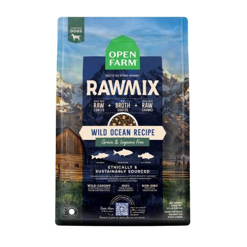 Open Farm RawMix Wild Ocean Recipe Grain &amp; Legume Free Dry Dog Food - 20 Lb Bag