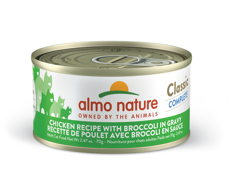 Almo Classic Complete Cat Food - Chicken Recipe With Brocoli In Gravy 1x70g