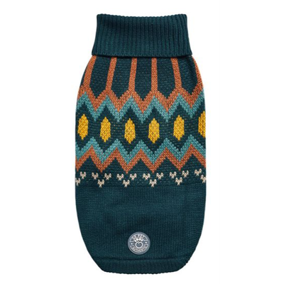 GF Pet Heritage Sweater Teal Xxsmall Dog 1pc