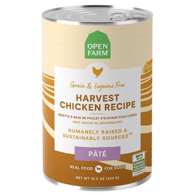 Open Farm Canned Dog Food - Harvest Chicken Recipe